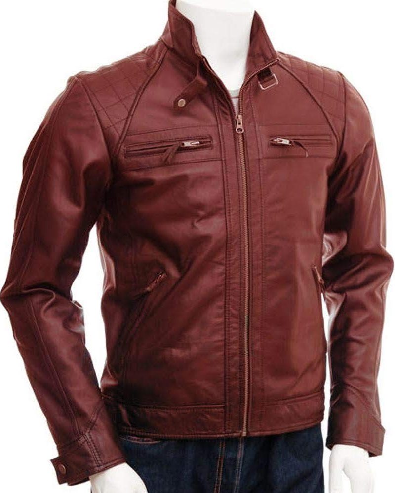 Pure Leather handmade Riding Jacket For Male/ Men's Pure Leather Motorbike Riding Jacket /Windproof Motorcycle Full Body Protective Jacket For Boy