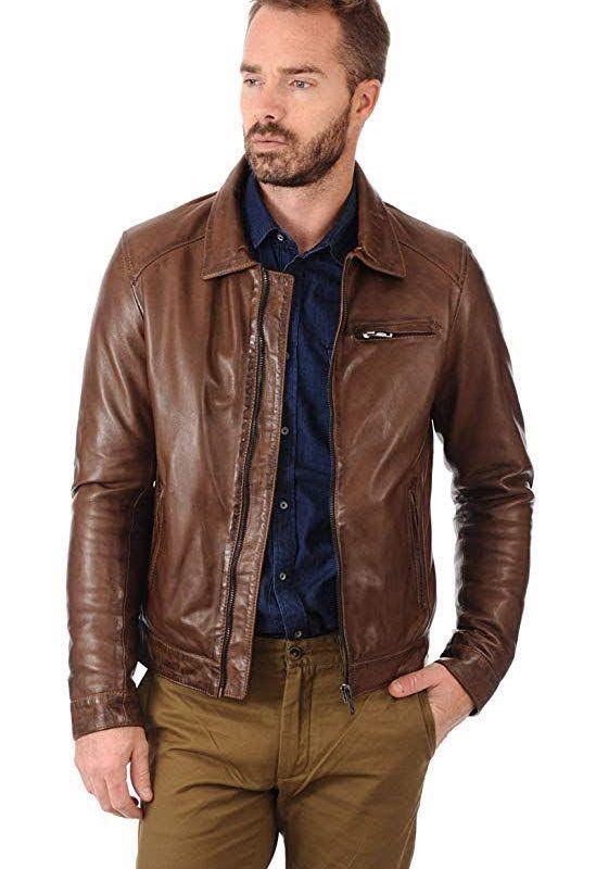 Fs leather Jacket for Men