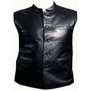 Pure Leather handmade Blazer For male/men’s Pure Leather partywear waistcoat /Windproof Attractive waistcoat For Boy