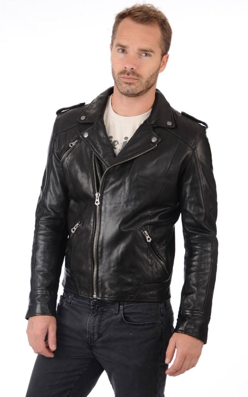 Pure Leather handmade Riding Jacket For male/men’s Pure Leather Motorbike Riding Jacket /Windproof Motorcycle Full Body Protective Jacket For Boy
