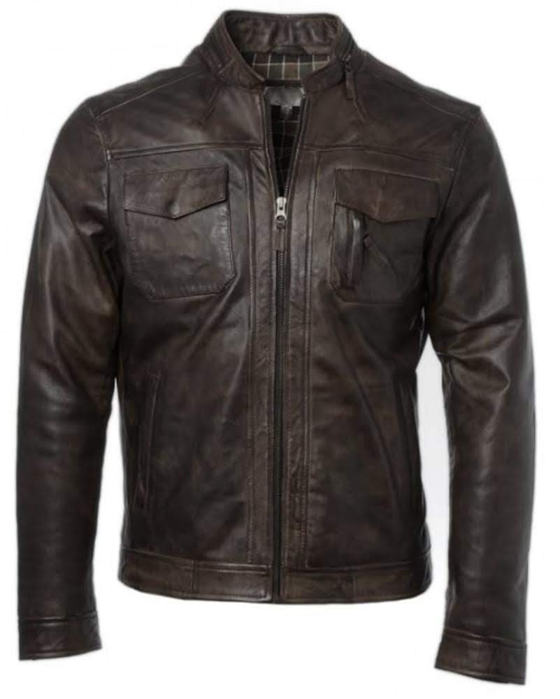 Pure Leather handmade Riding Jacket For male/ men’s Pure Leather Motorbike Riding Jacket /Windproof Motorcycle Full Body Protective Jacket For Boy